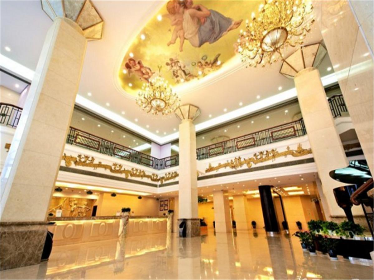 Vienna International Hotel Shanghai Train Station Exterior foto